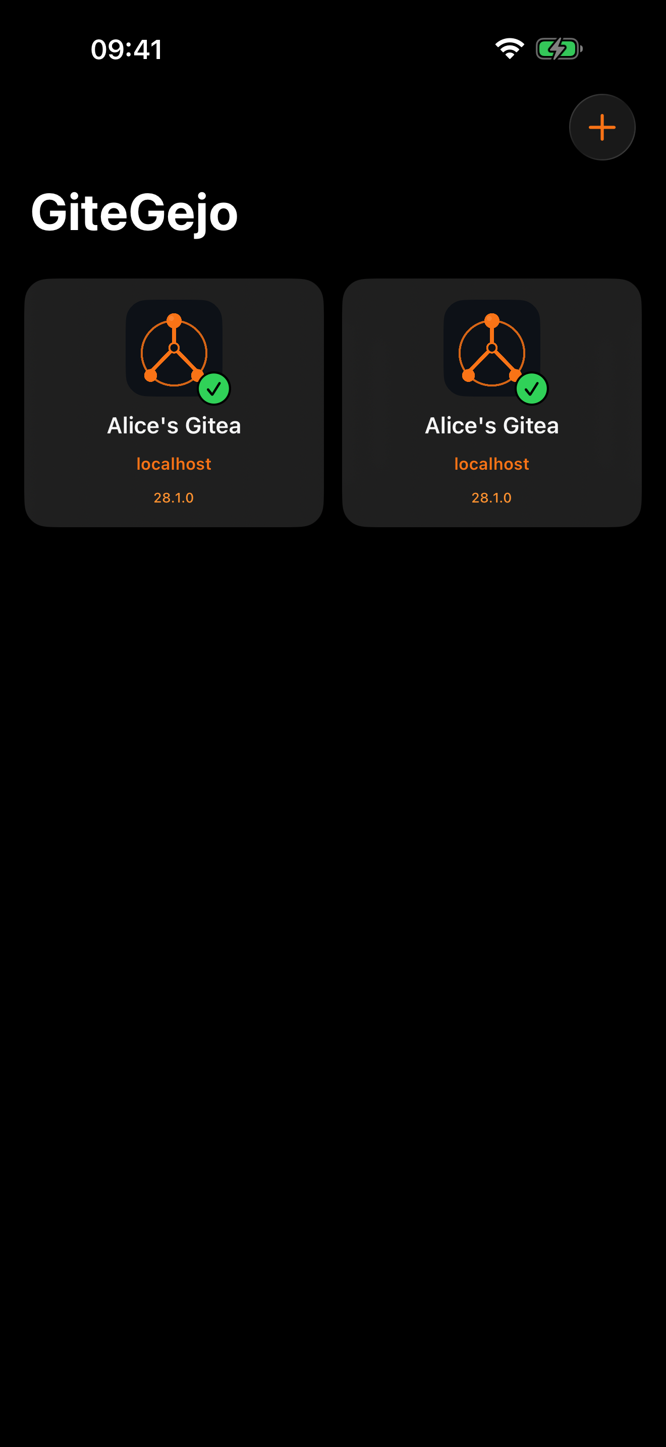 Server-Übersicht Dark