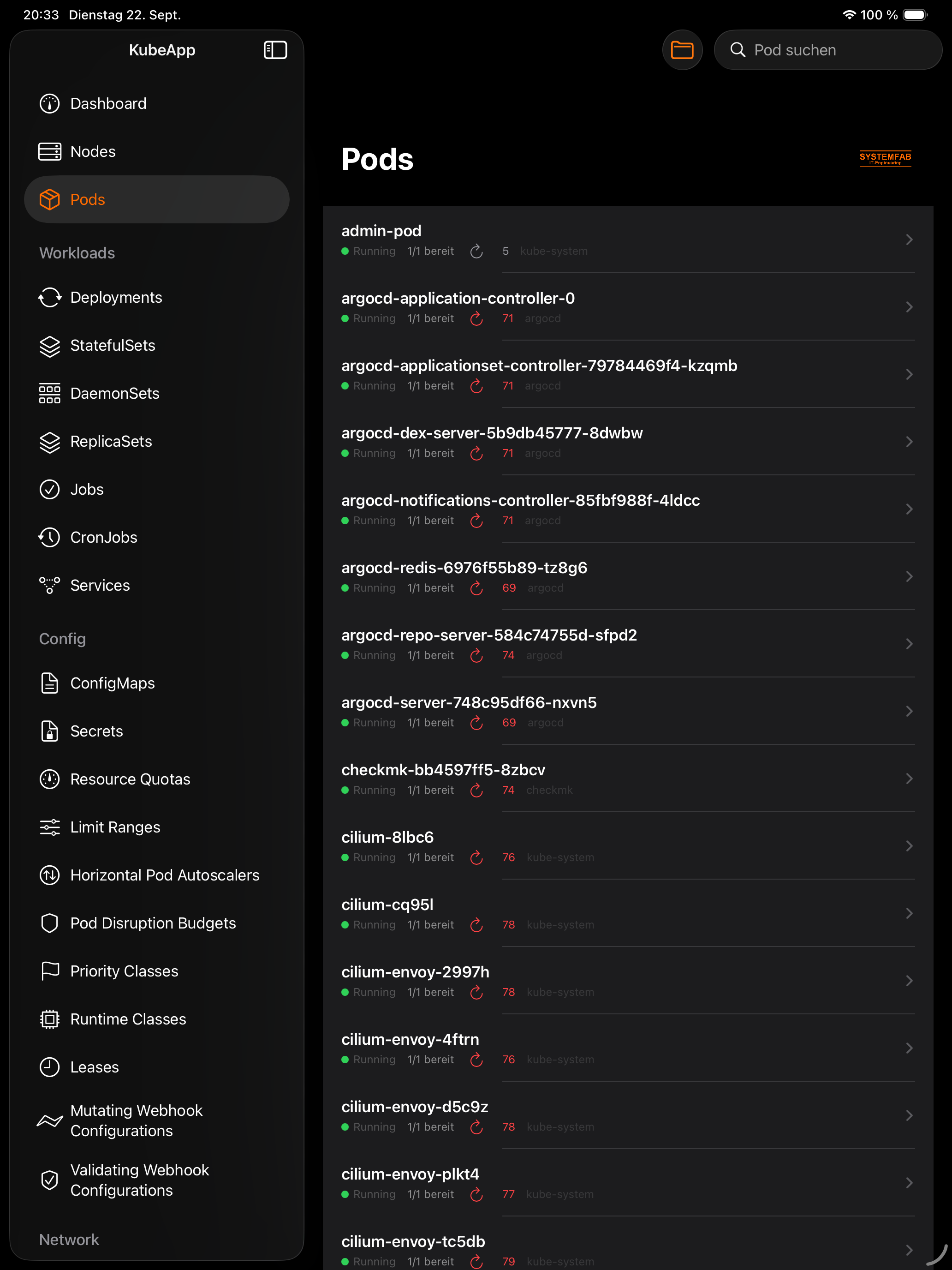 iPad Pods Dark