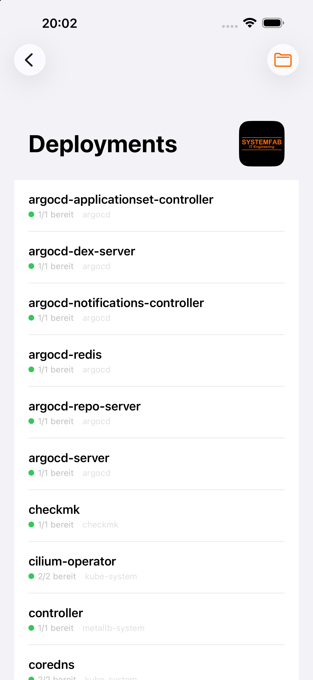 Pod-Detail & Logs