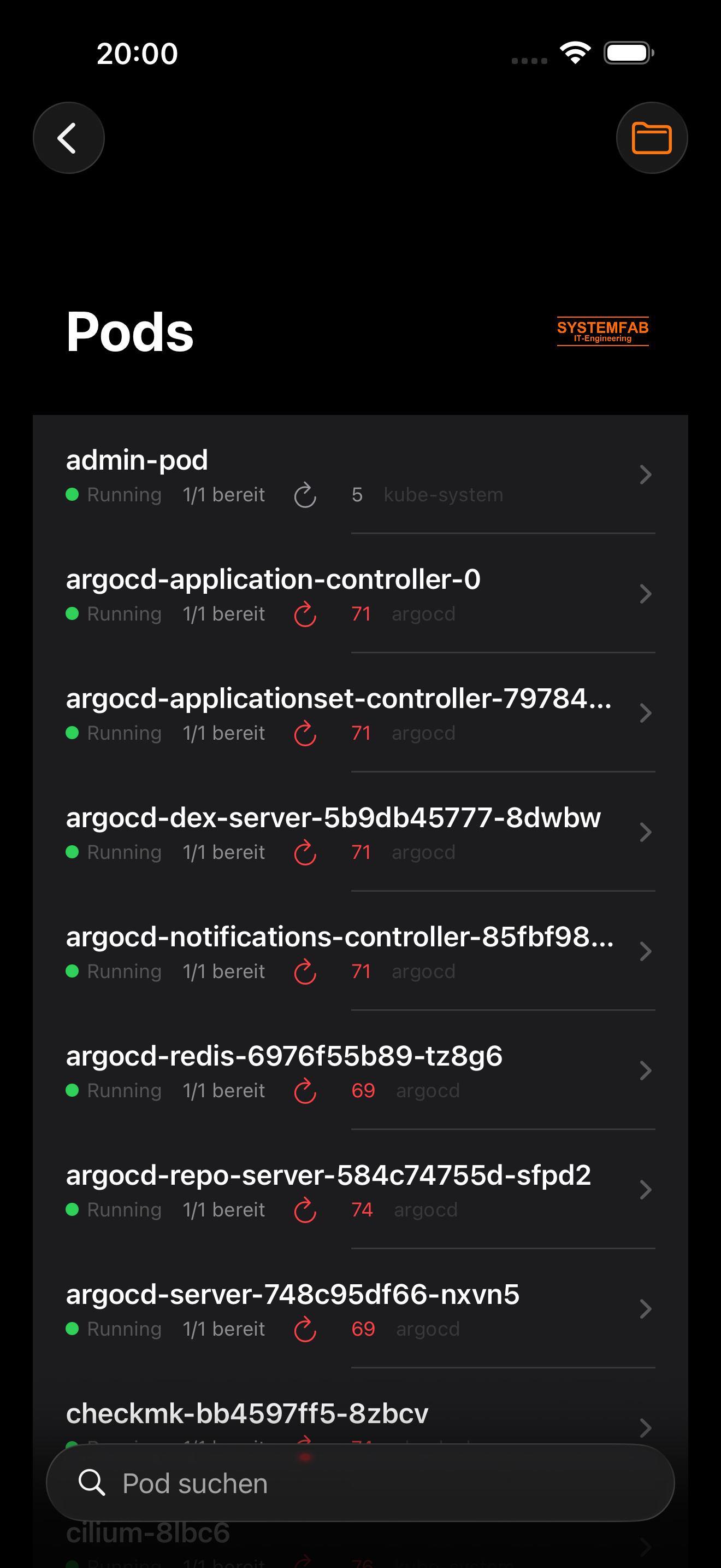 Deployments Dark