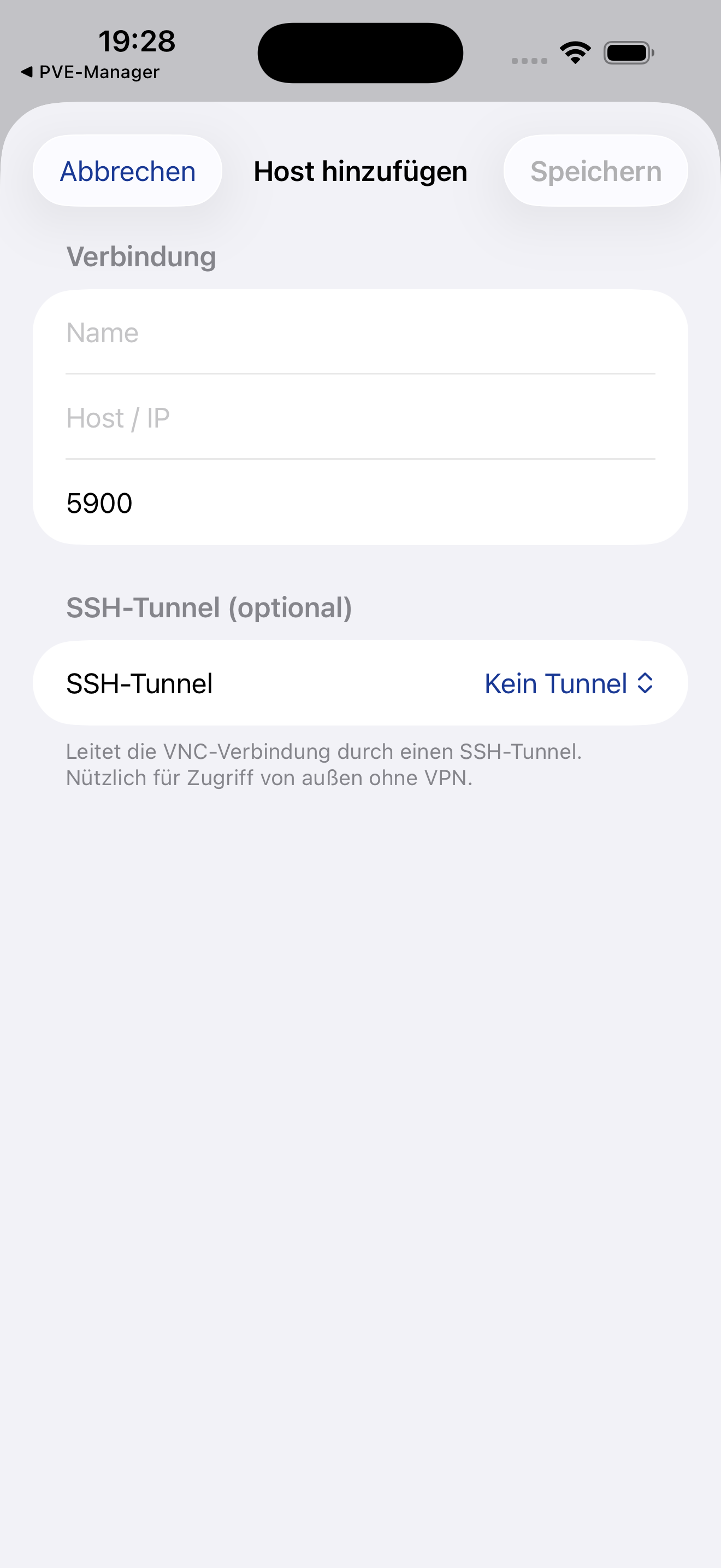 VNC Verbindung